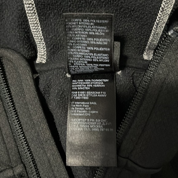 THE NORTH FACE BLACK HOODIE JACKET - Picture 11 of 14